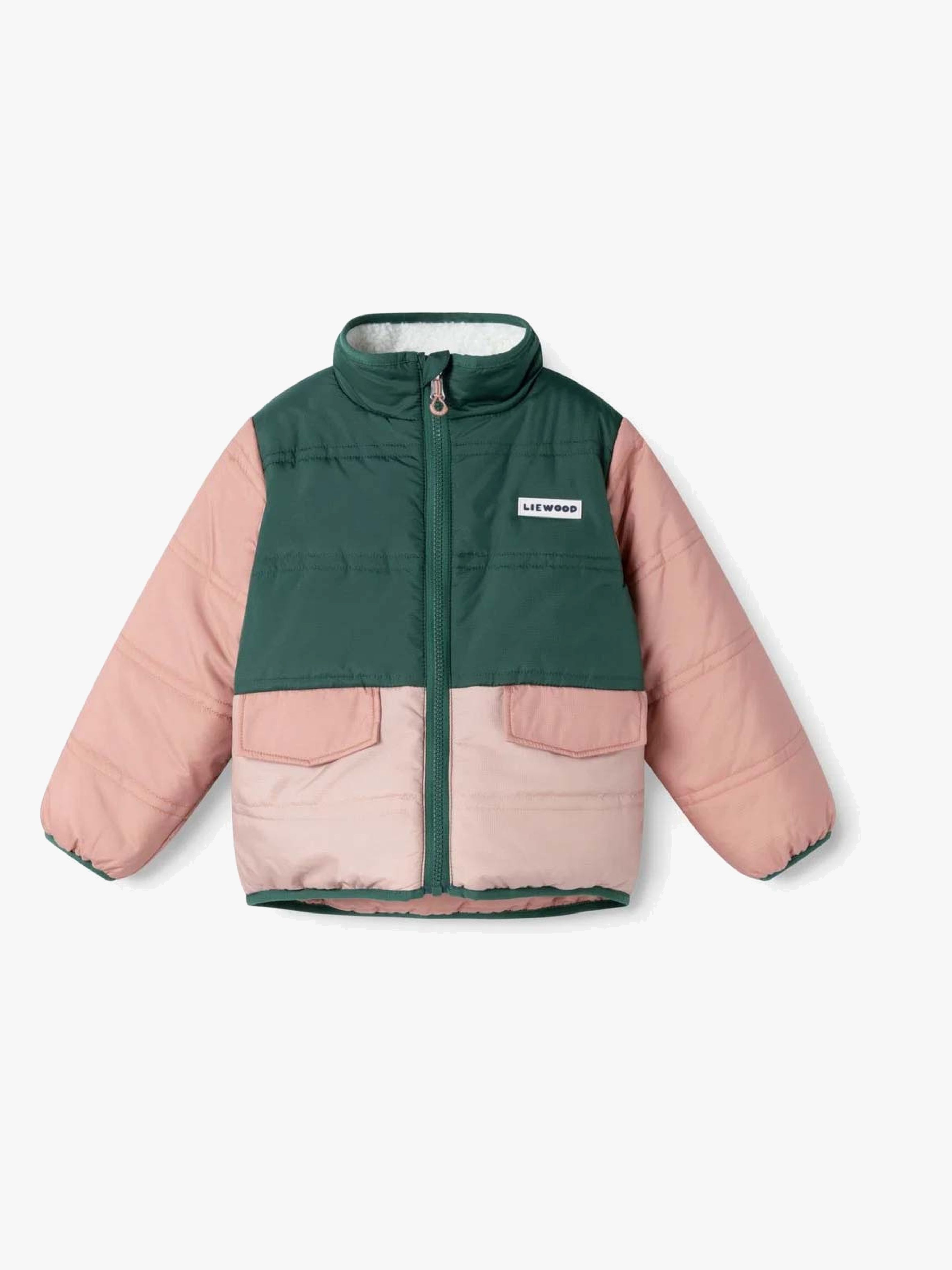 Franka Wendbare Teddyfleece-Jacke, Pale Tuscany Multi Mix, 110