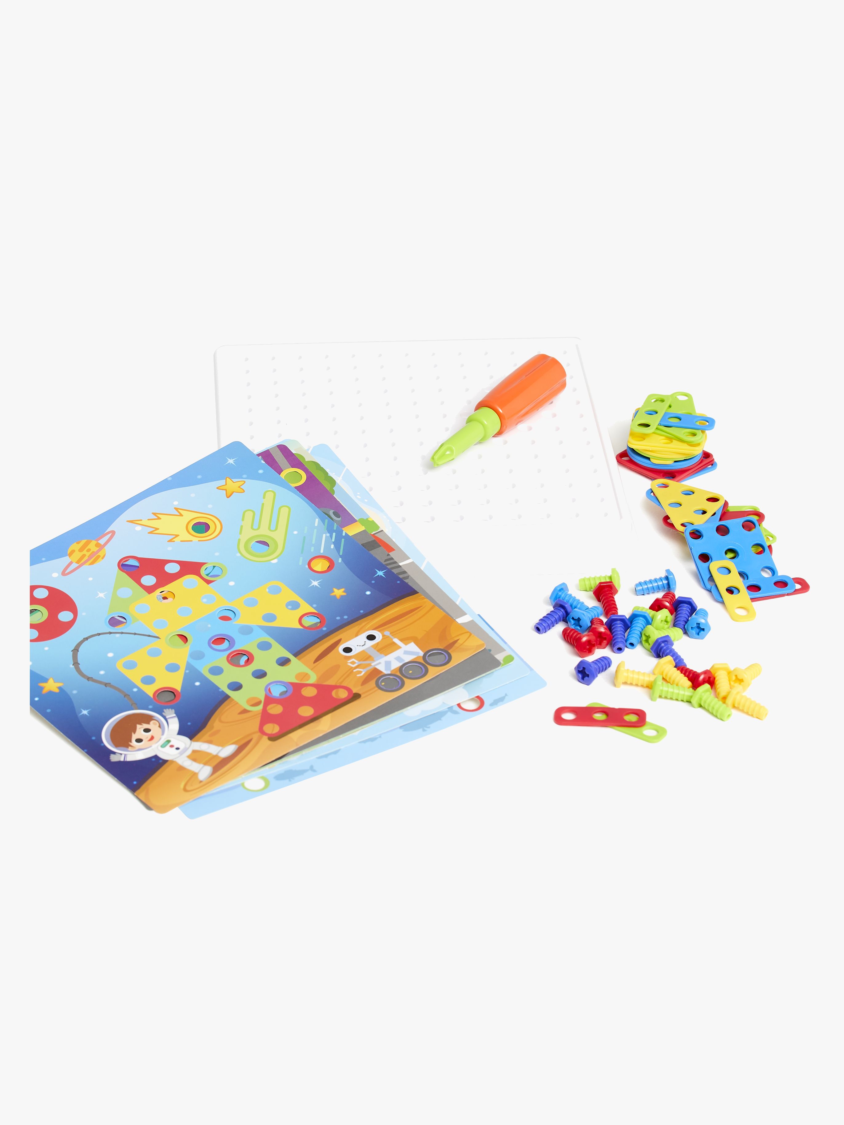 Fippla Screw A Puzzle Building Kit Kinderpuzzle 64 Teile