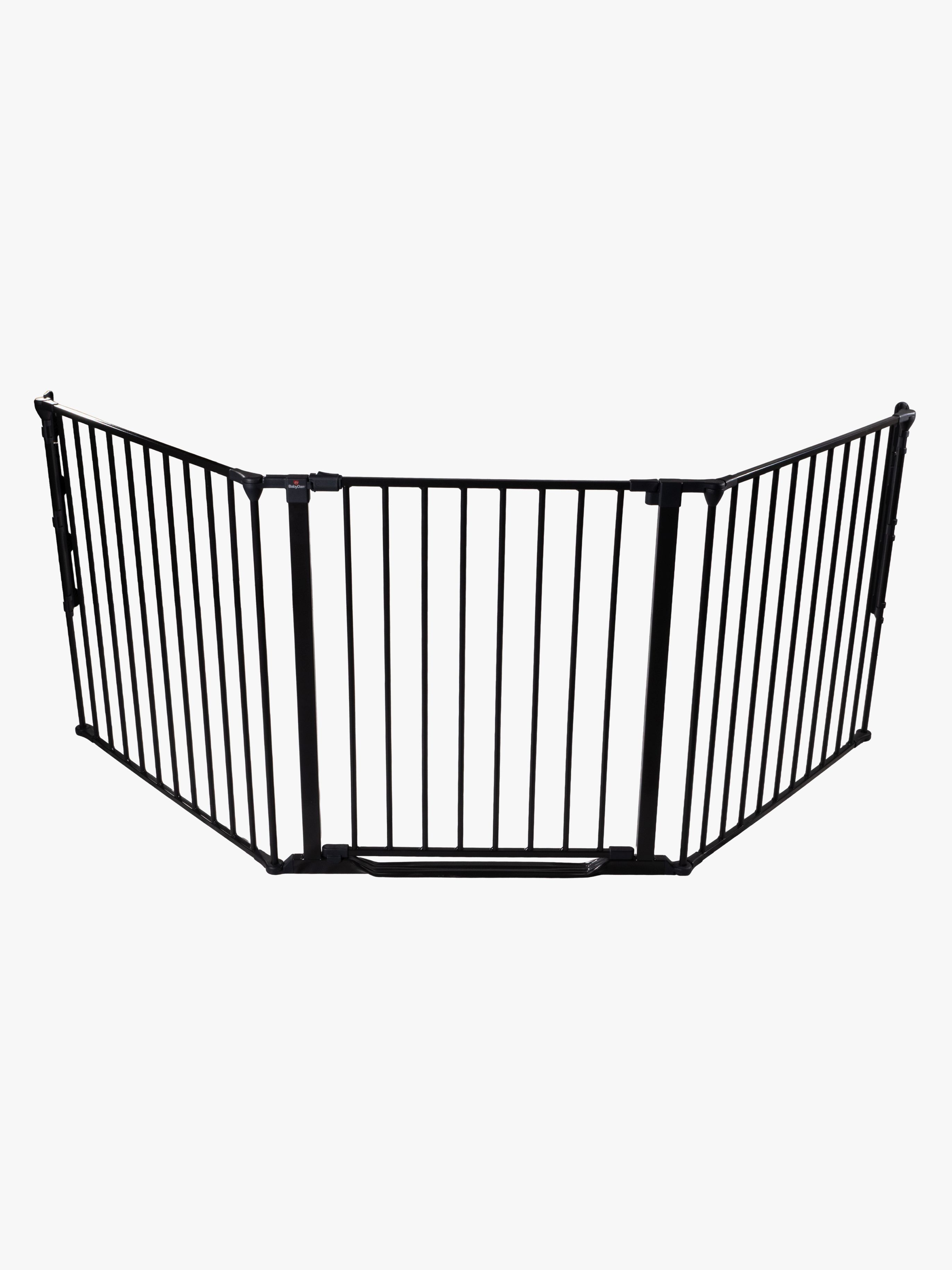 BabyDan Flex StepFree L Schraubgitter, Schwarz
