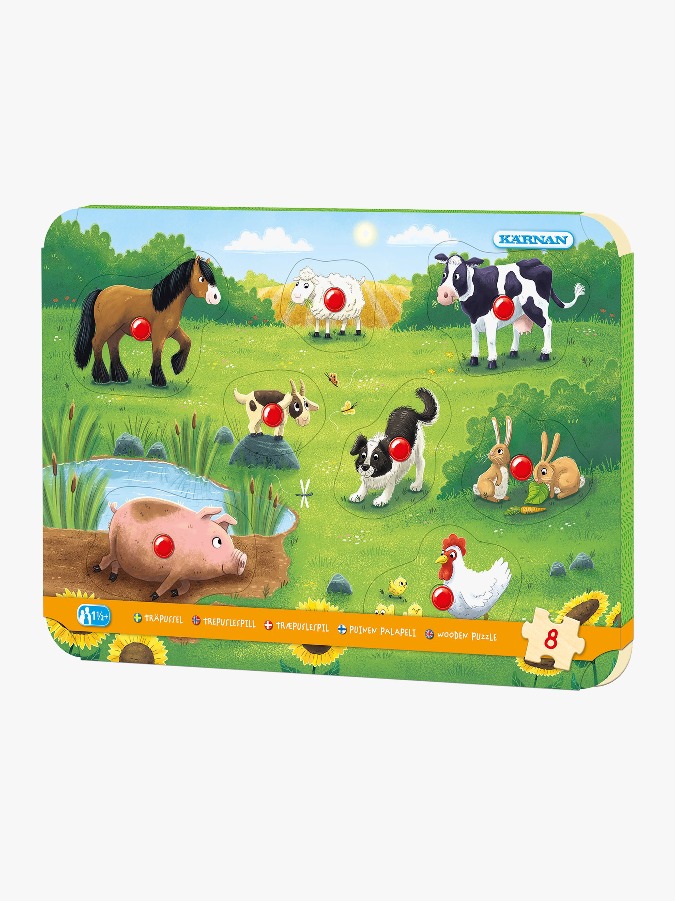 Kärnan Puzzle Auf Dem Bauernhof 8 Teile