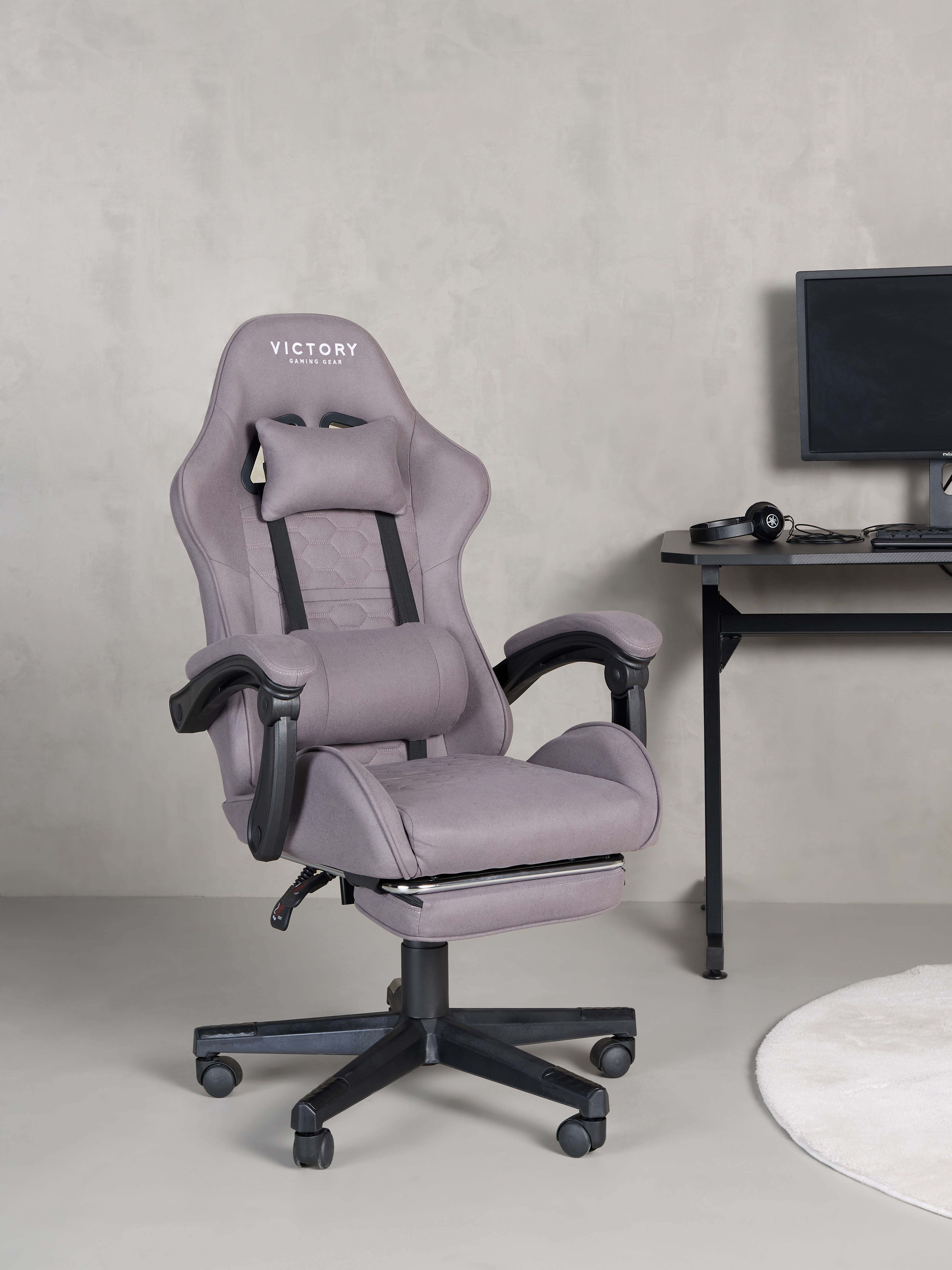 Victory Hero Gaming-Stuhl, Dunkelgrau