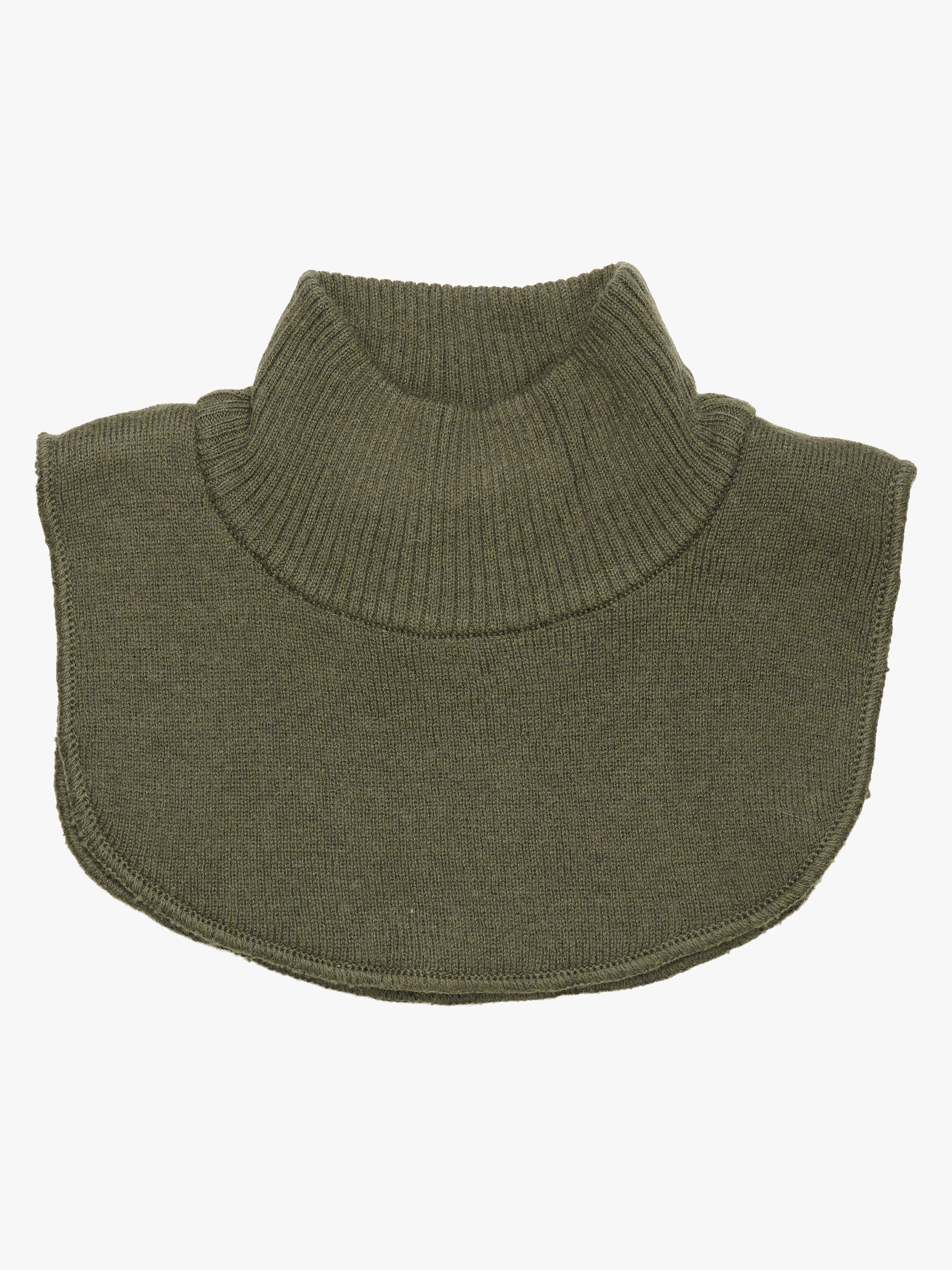 Minymo Halswärmer Wollmischung, Olive Night, 6-10 Jahre