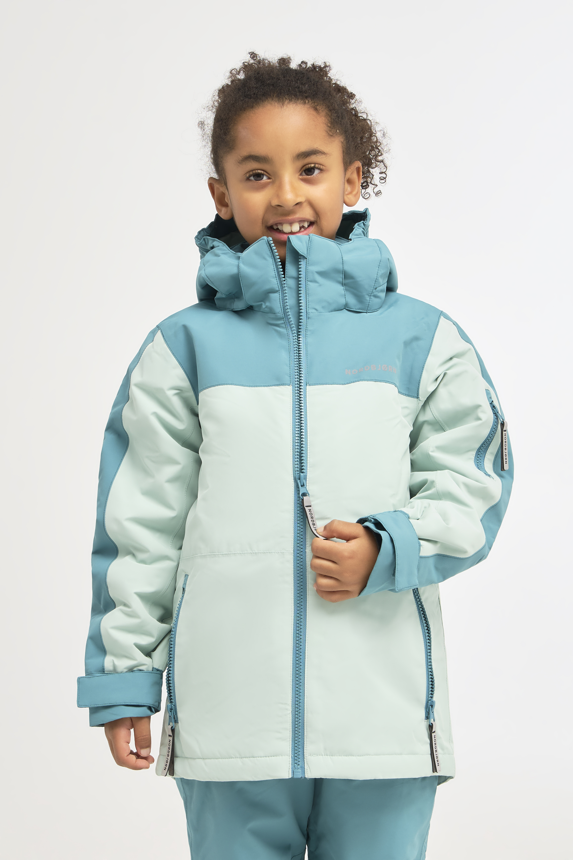 Nordbjørn Åre Skijacke, Green Combo, Größe 110