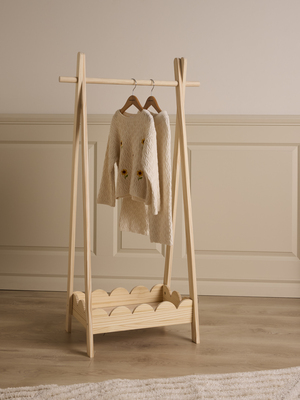Alice & Fox Dune Garderobe, Natural Wood