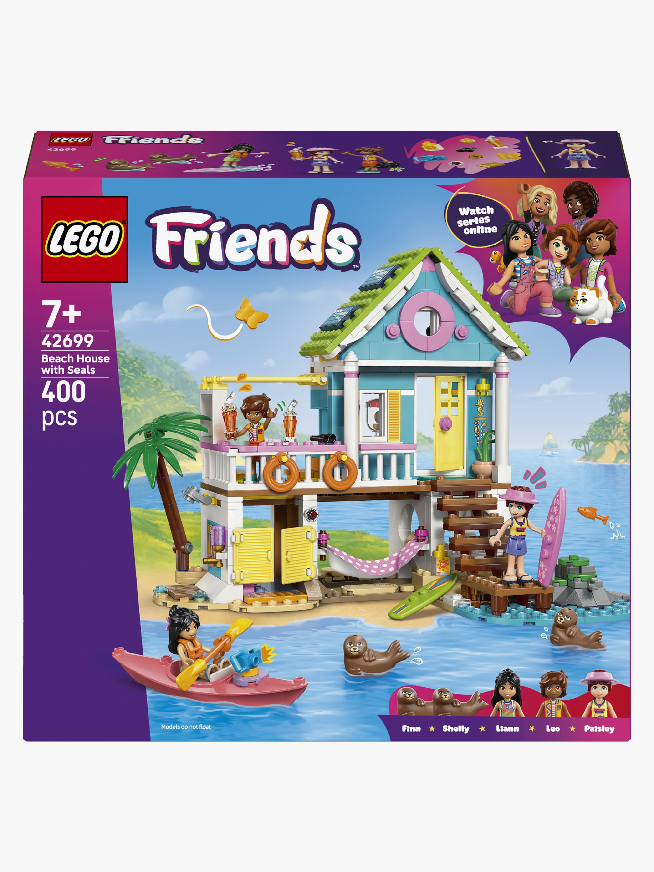 Friends 42699 Strandhaus mit Robben
