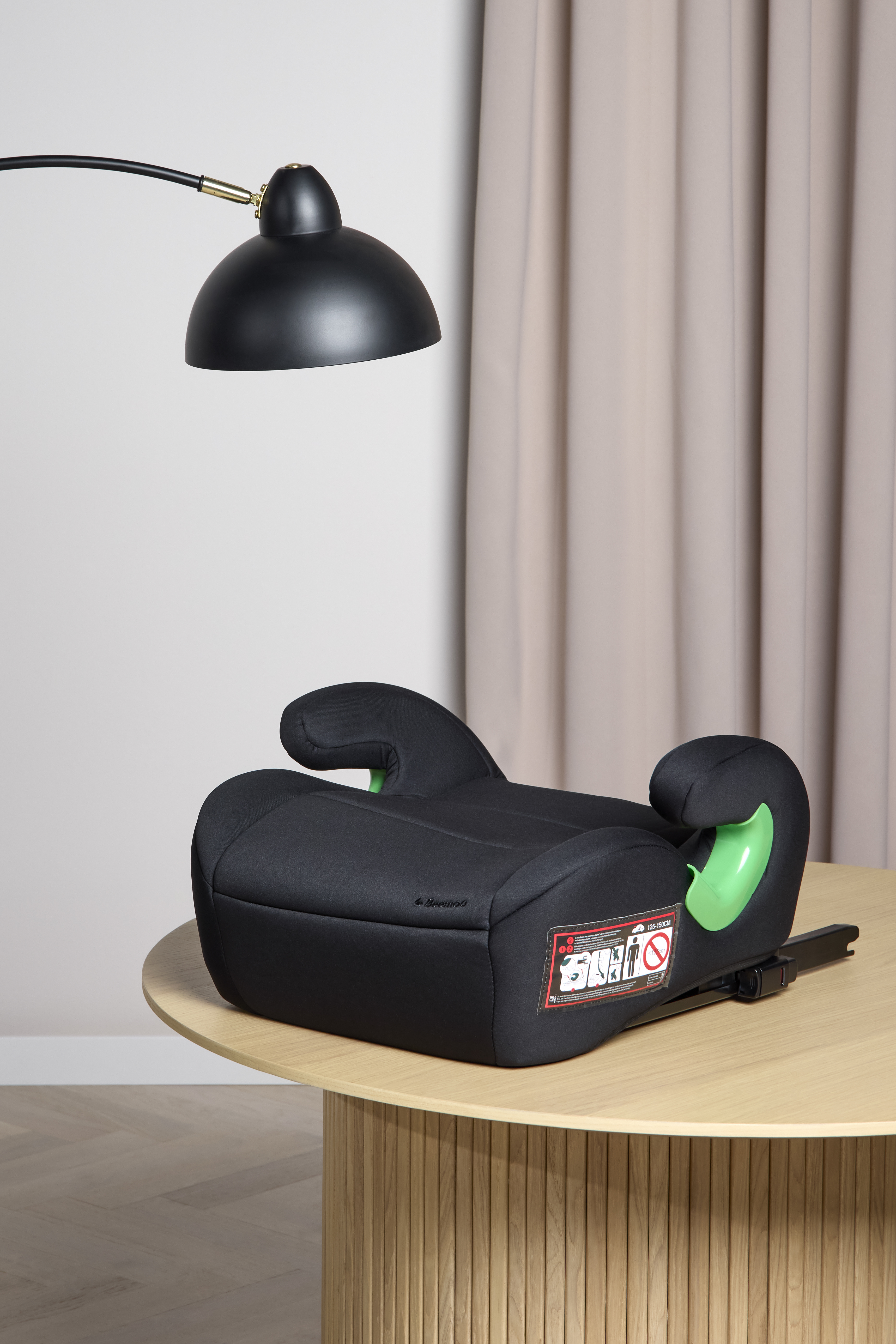 Raise 2 i-Size Sitzerhöhung ISOFIX, Black Stone