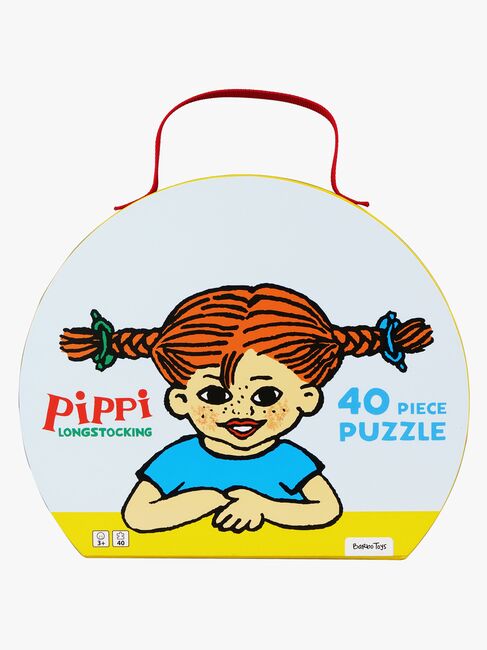 Pippi Langstrumpf Puzzle mit Tasche 40 Teile