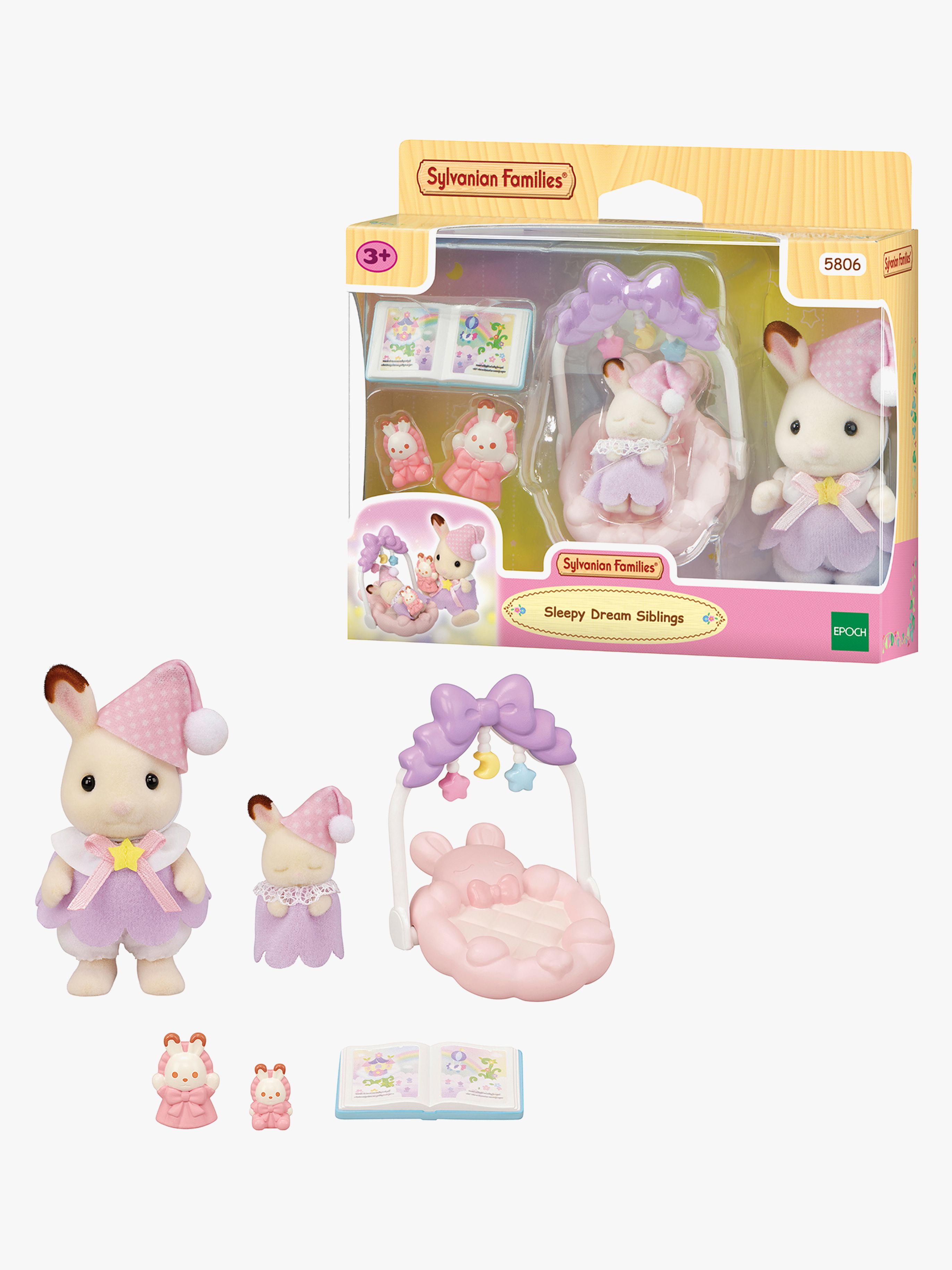 Sylvanian Families Figurenset Kaninchen Schlafset