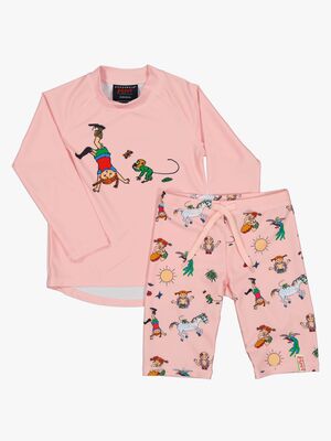 Geggamoja UV-Set Pippi Langstrumpf, Rosa