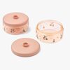 LIEWOOD Dominique Tritan Snackbox 500 ml 2er-Pack, Peach/Sea shell