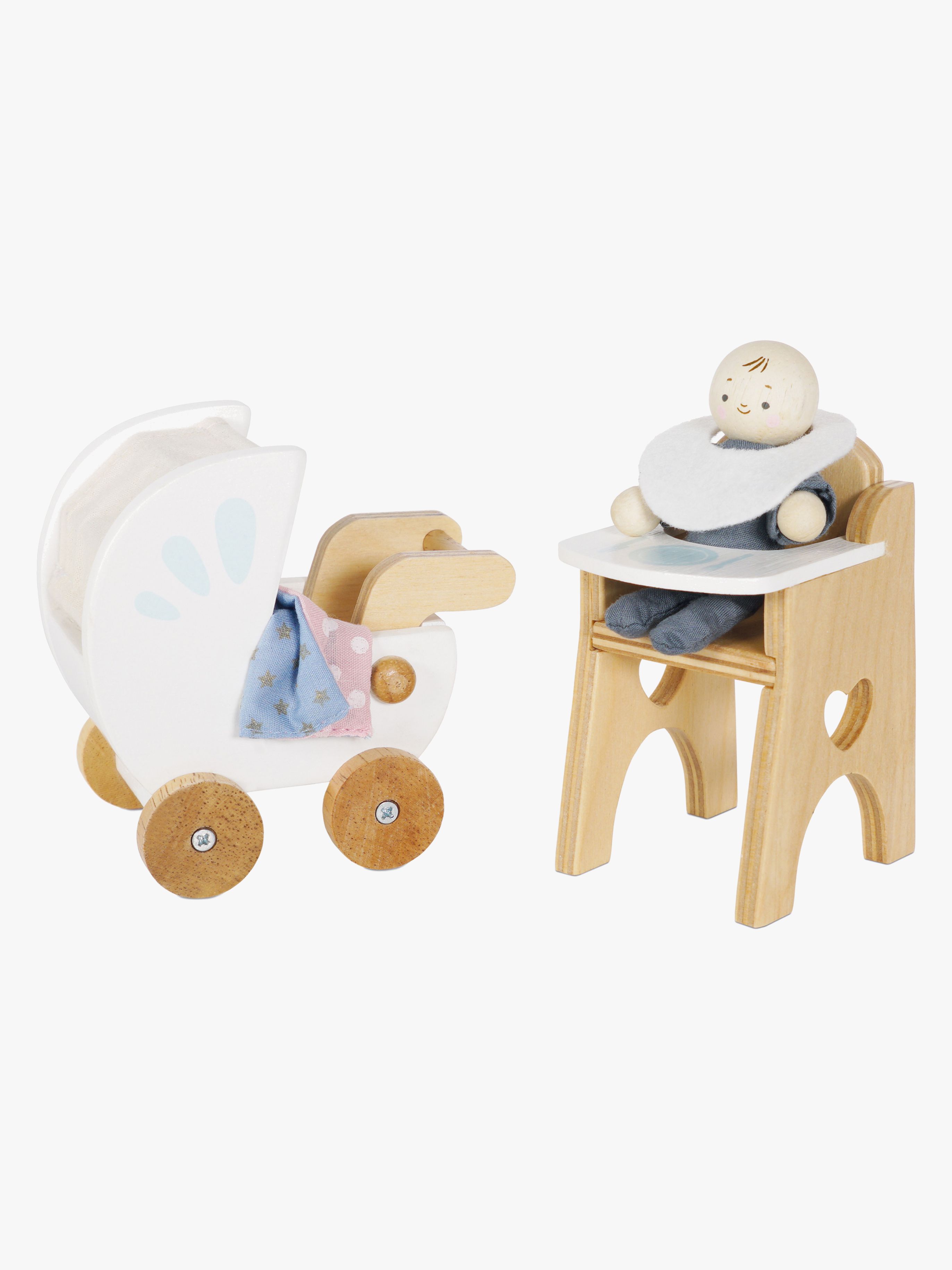 Puppenhausmöbel Kinderzimmer 5 Teile