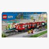LEGO City 60423 Straßenbahn mit Haltestelle