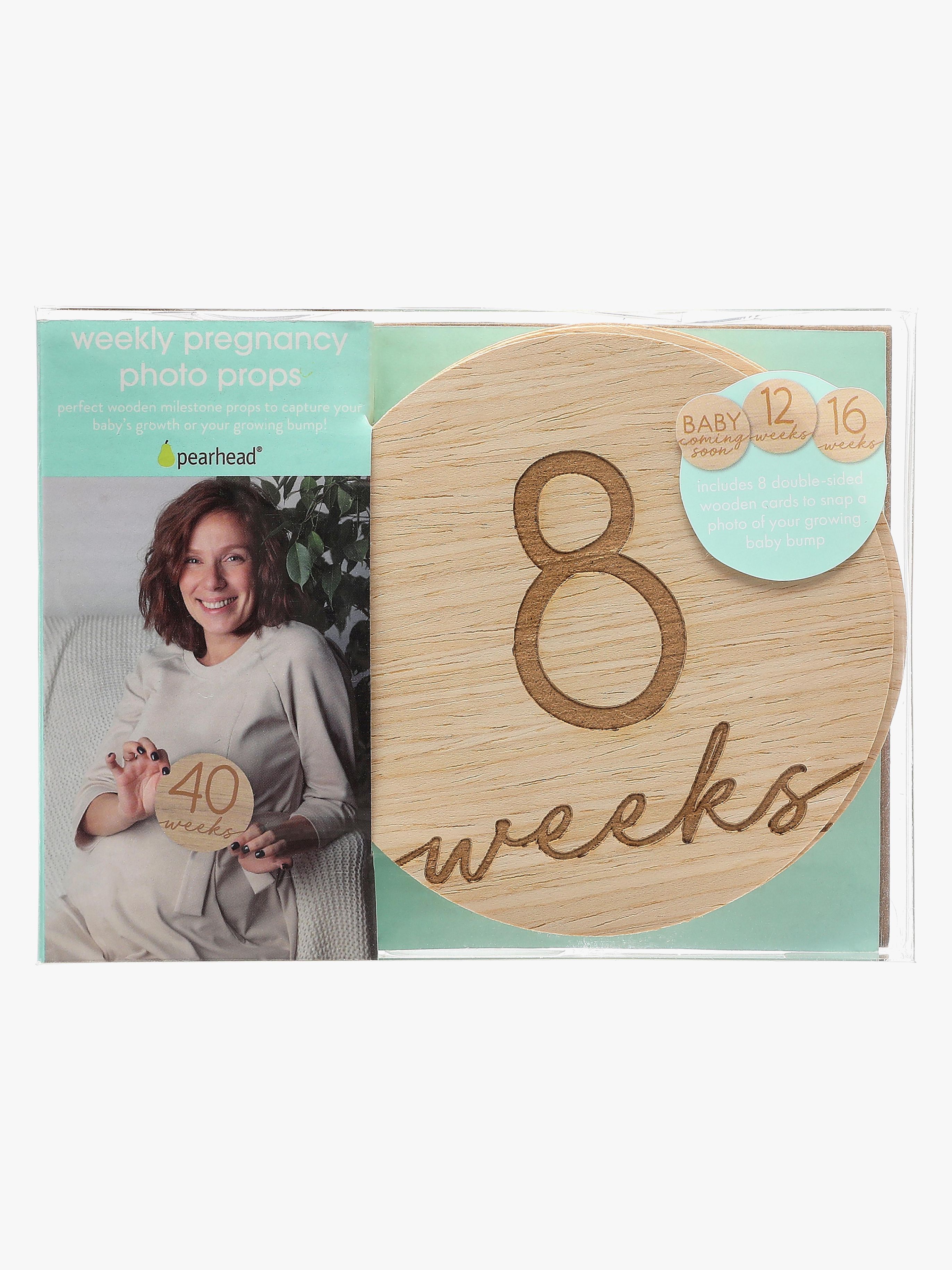 Pearhead Pregnancy Bildkarten, Wood
