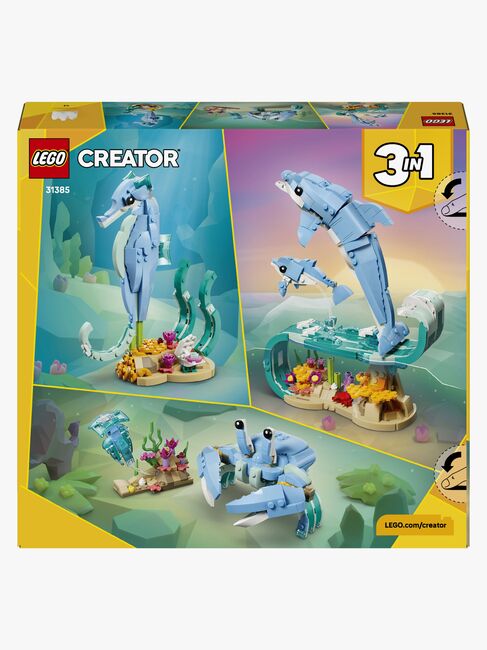 LEGO Creator 31385 Meerestiere: Wunderschöne Delfine