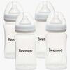 Beemoo CARE Muttermilchflasche 240 ml, 4er-Pack 
