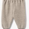 Wheat Kinnie Wollfilz-Hose Merinowolle, Khaki Melange