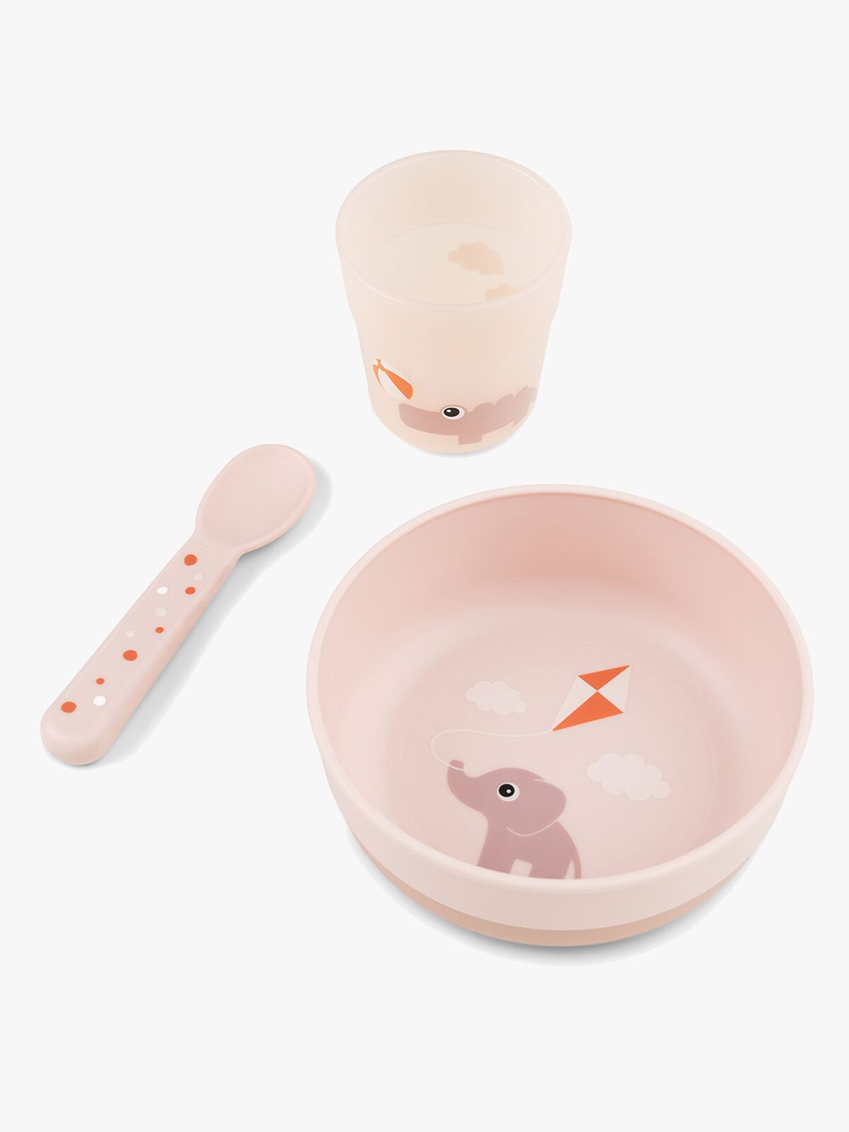 Done By Deer Foodie Geschirr-Set Playground, Powder