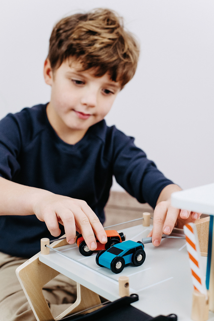 Small Foot Parkgarage mit Zwei Autos