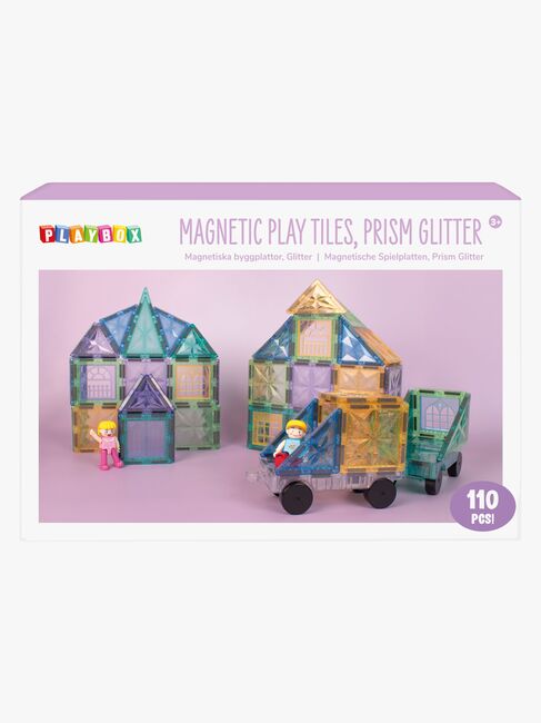 Playbox Magnet-Steine Glitzer, 110 Teile