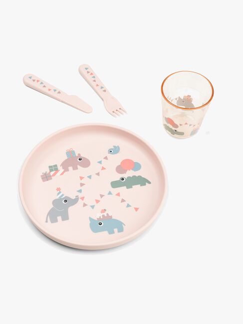 Done By Deer Foodie Geschirr-Set Celebration, Powder