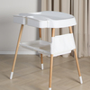 Beemoo CARE Nordic Wickeltisch, White/Wood