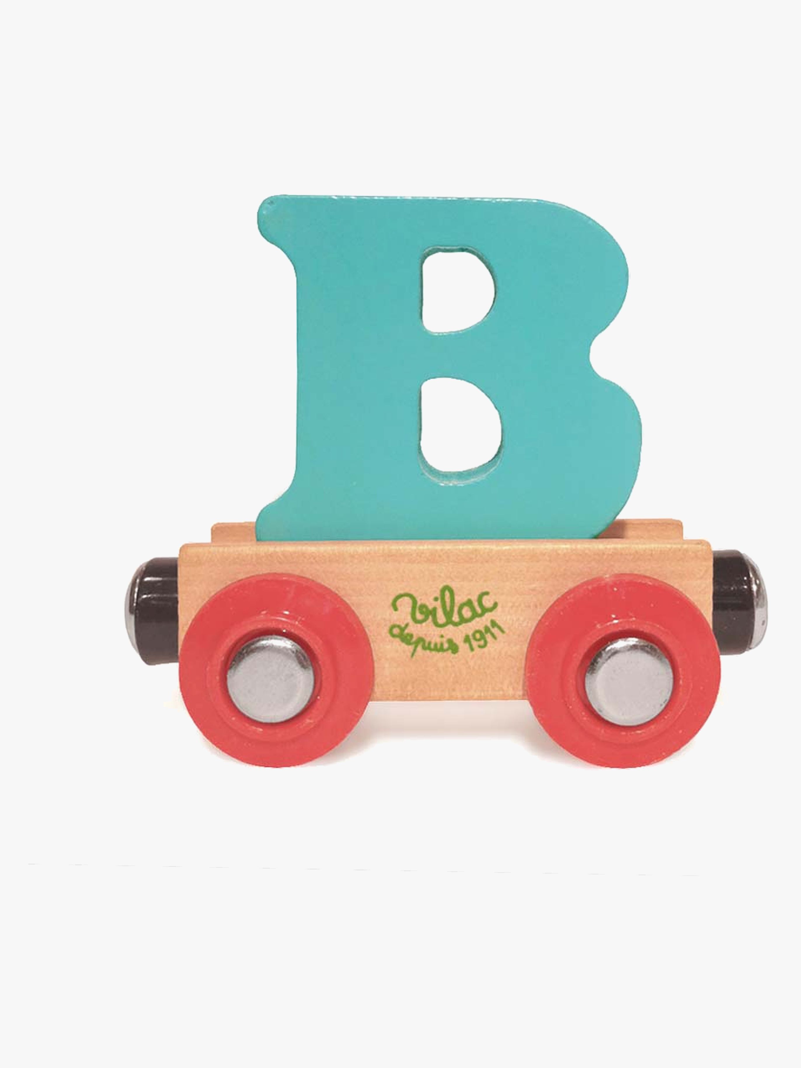 Vilac Waggon Mit Buchstabe B, Grün