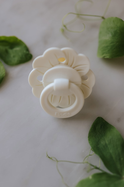 Elodie Binky Bloom Schnuller 3+, Vanilla White
