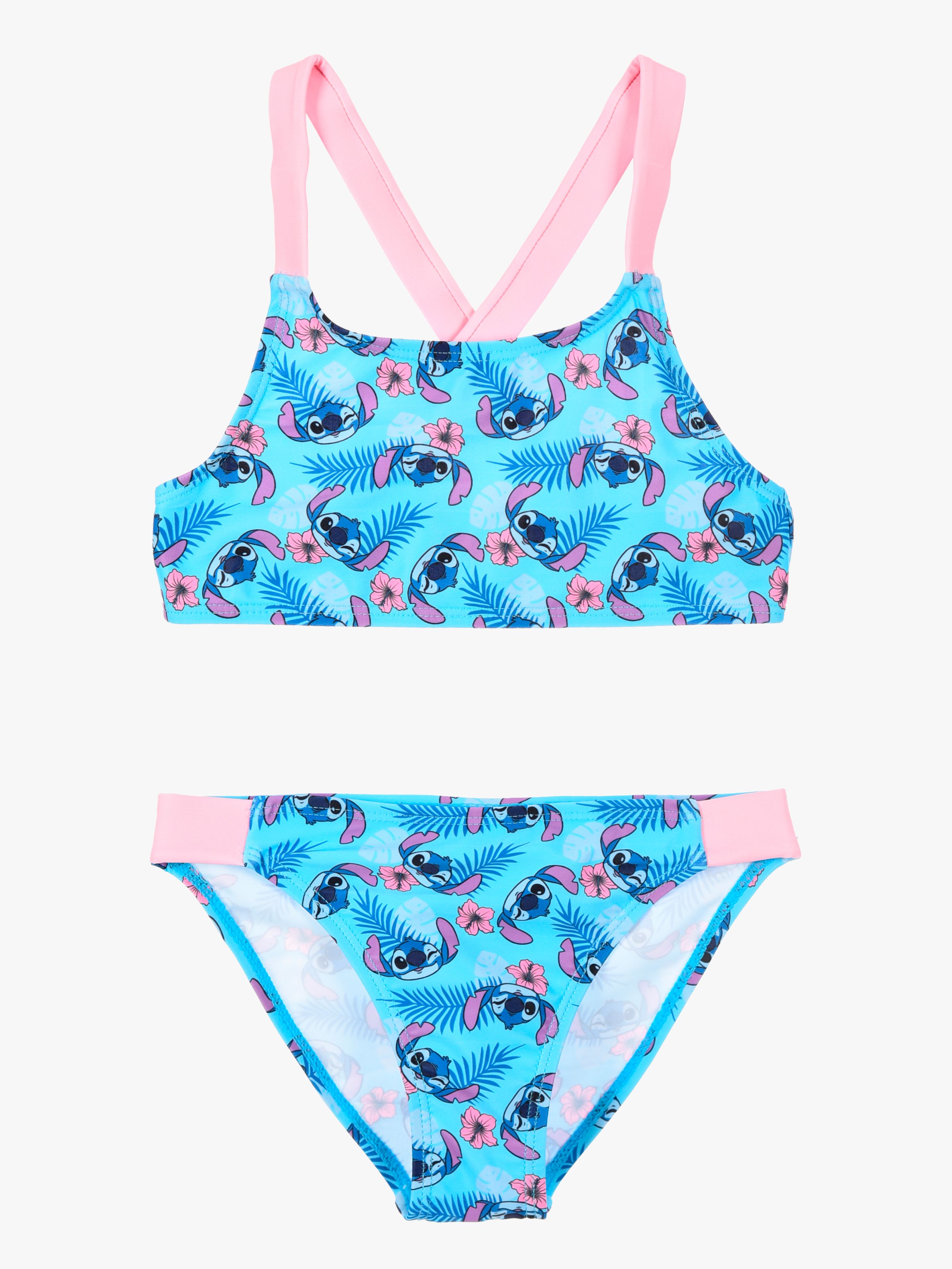 Disney Stitch Bikini, Hellrosa, 140-146
