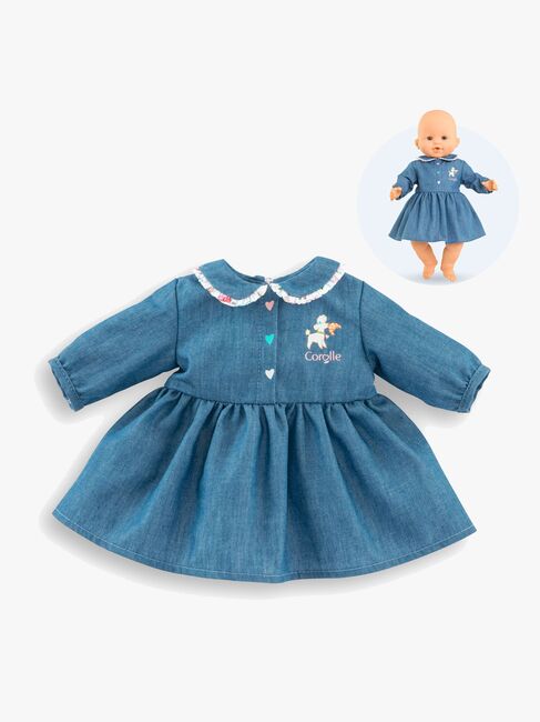 Corolle Puppenkleidung Jeanskleid 36 cm