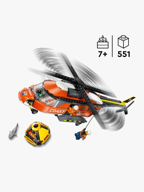 LEGO City 60503 Hubschrauber der Küstenwache