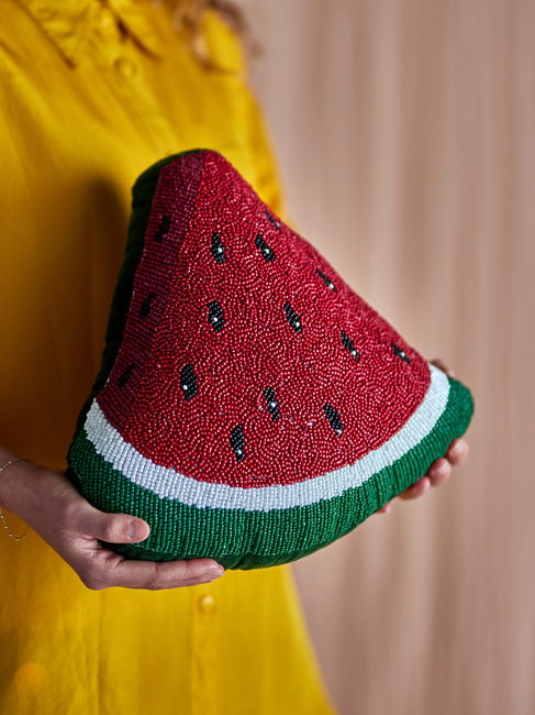 Bloomingville Senga Kissen, Red