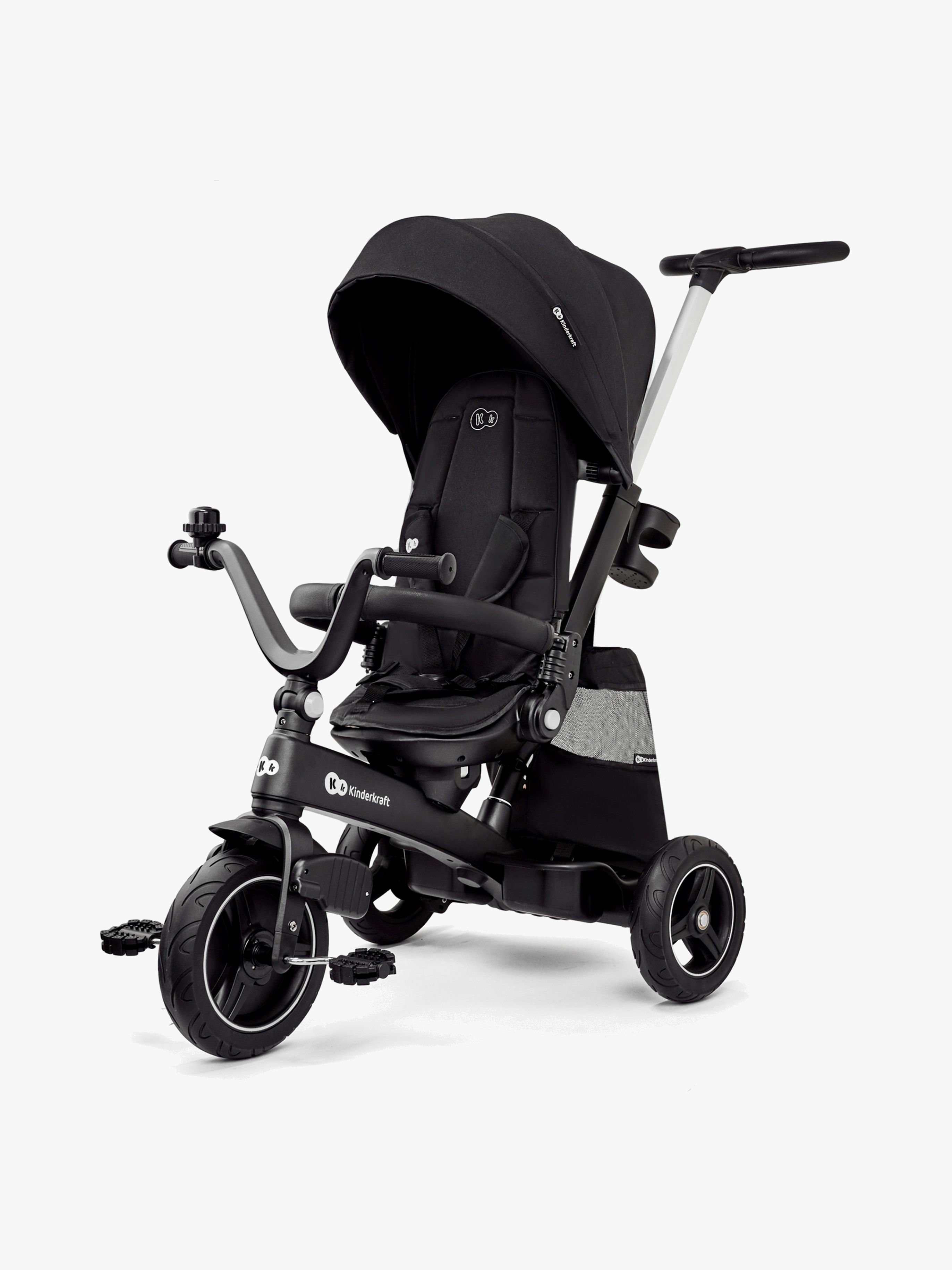 Kinderkraft EASYTWIST Dreirad, Schwarz