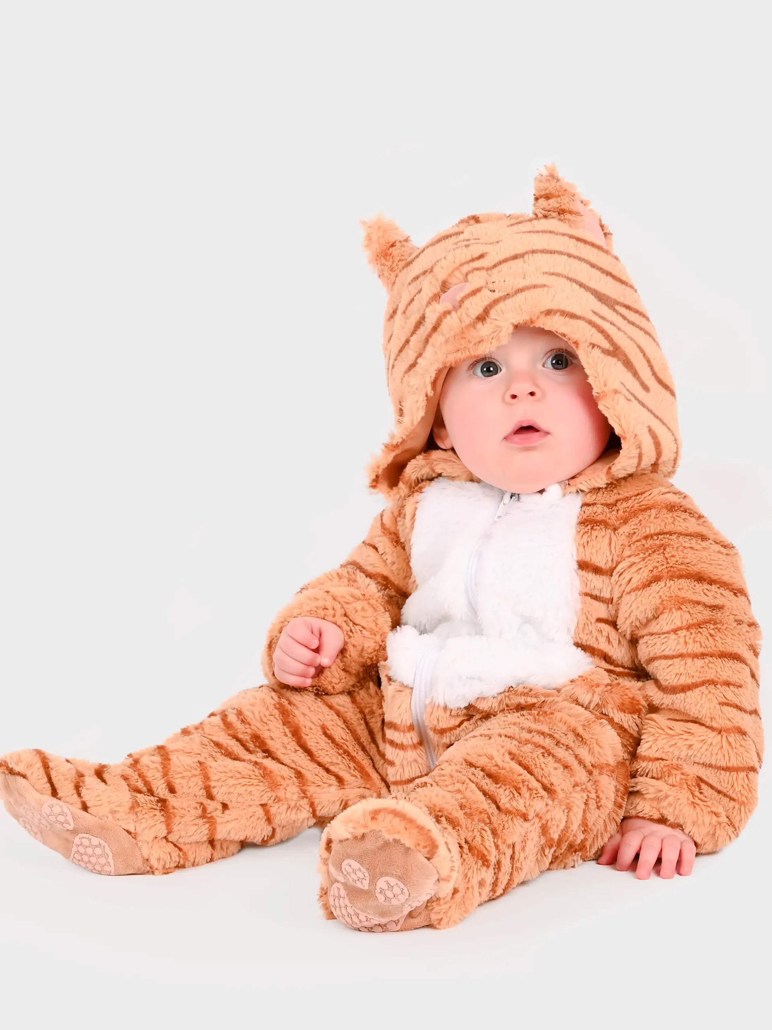 Den Goda Fen Kostüm Katze Overall 74-80 cm