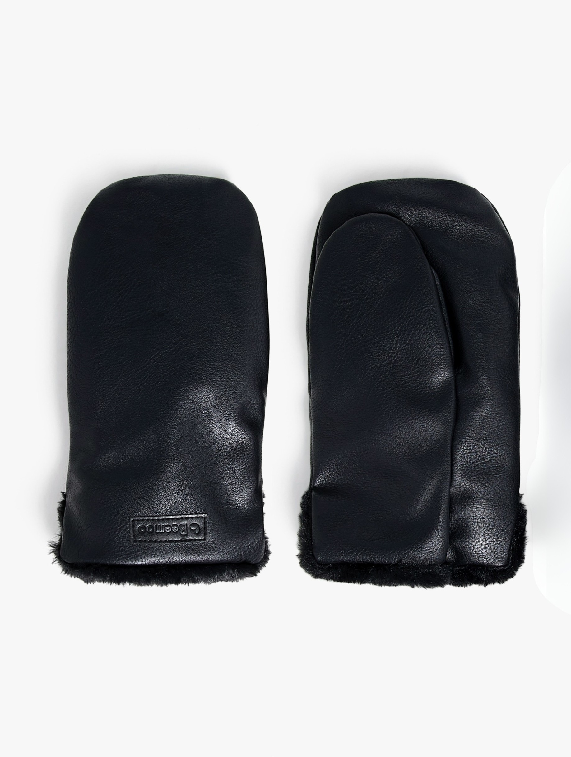 Furry Kinderwagenhandschuhe, Black
