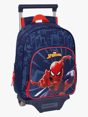 Marvel Spider-Man Trolley Rucksack 9L, Blau