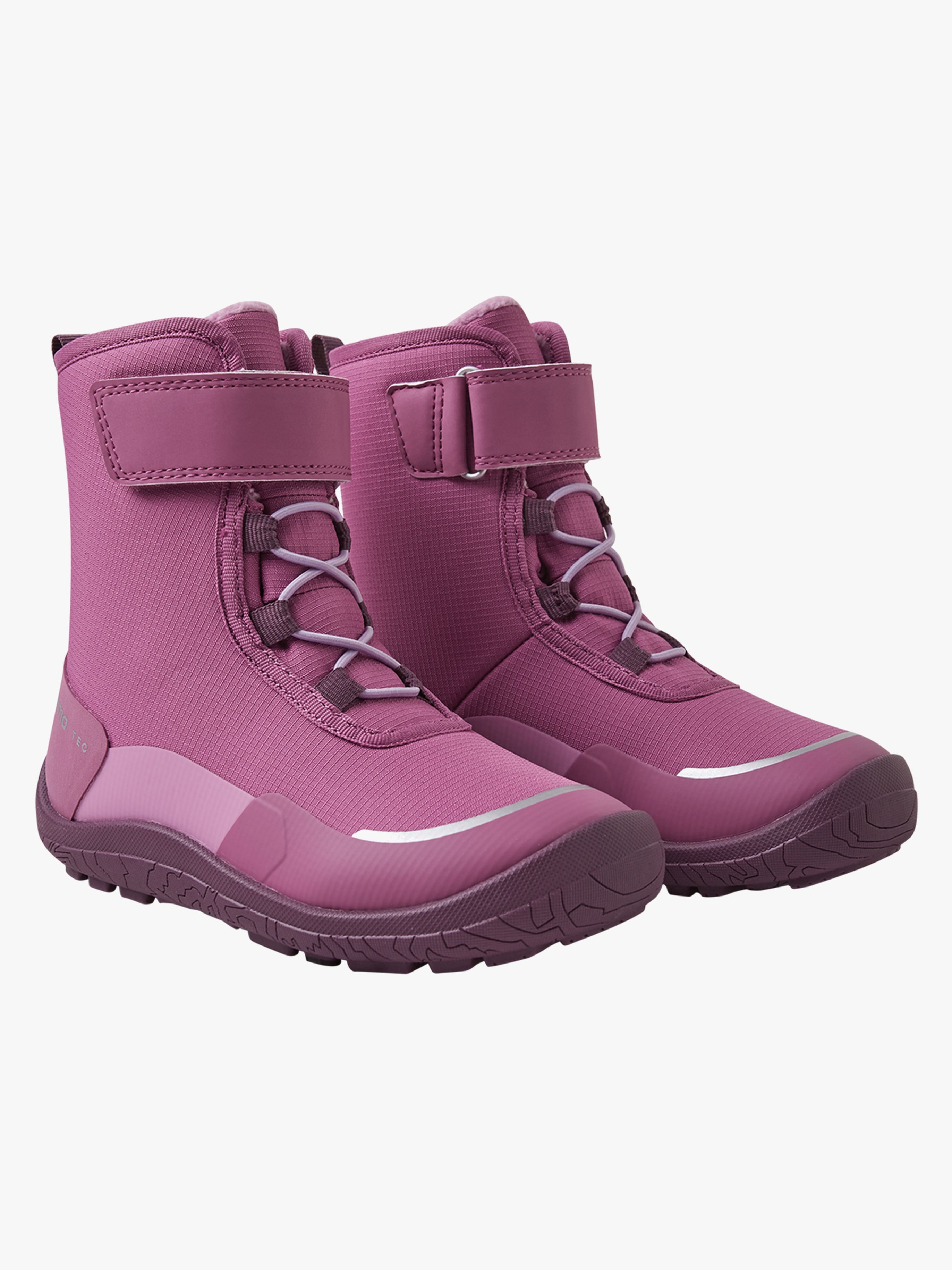 Reimatec Barefoot Talvella Winterstiefel, Red Violet, 27