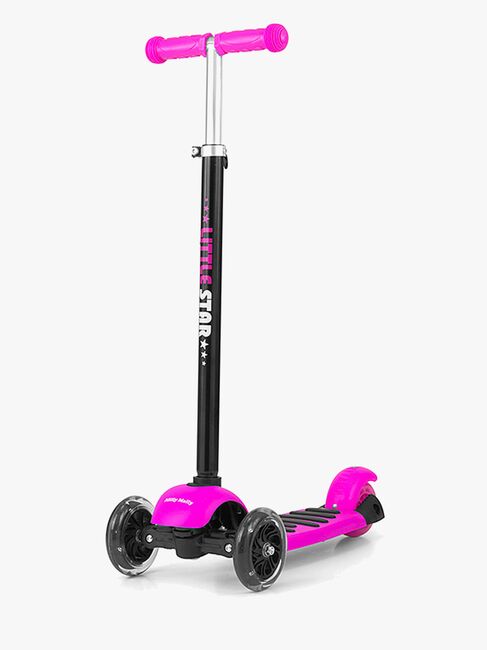 Milly Mally Little Star Rutschfahrzeug/Scooter 3-in-1, Orange