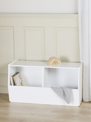 Alice & Fox LOLA Aufbewahrungsbank, Weiß