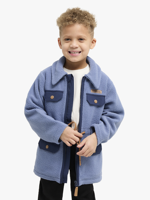 Nordbjörn Sillvik Fleecejacke Winddicht, Blau