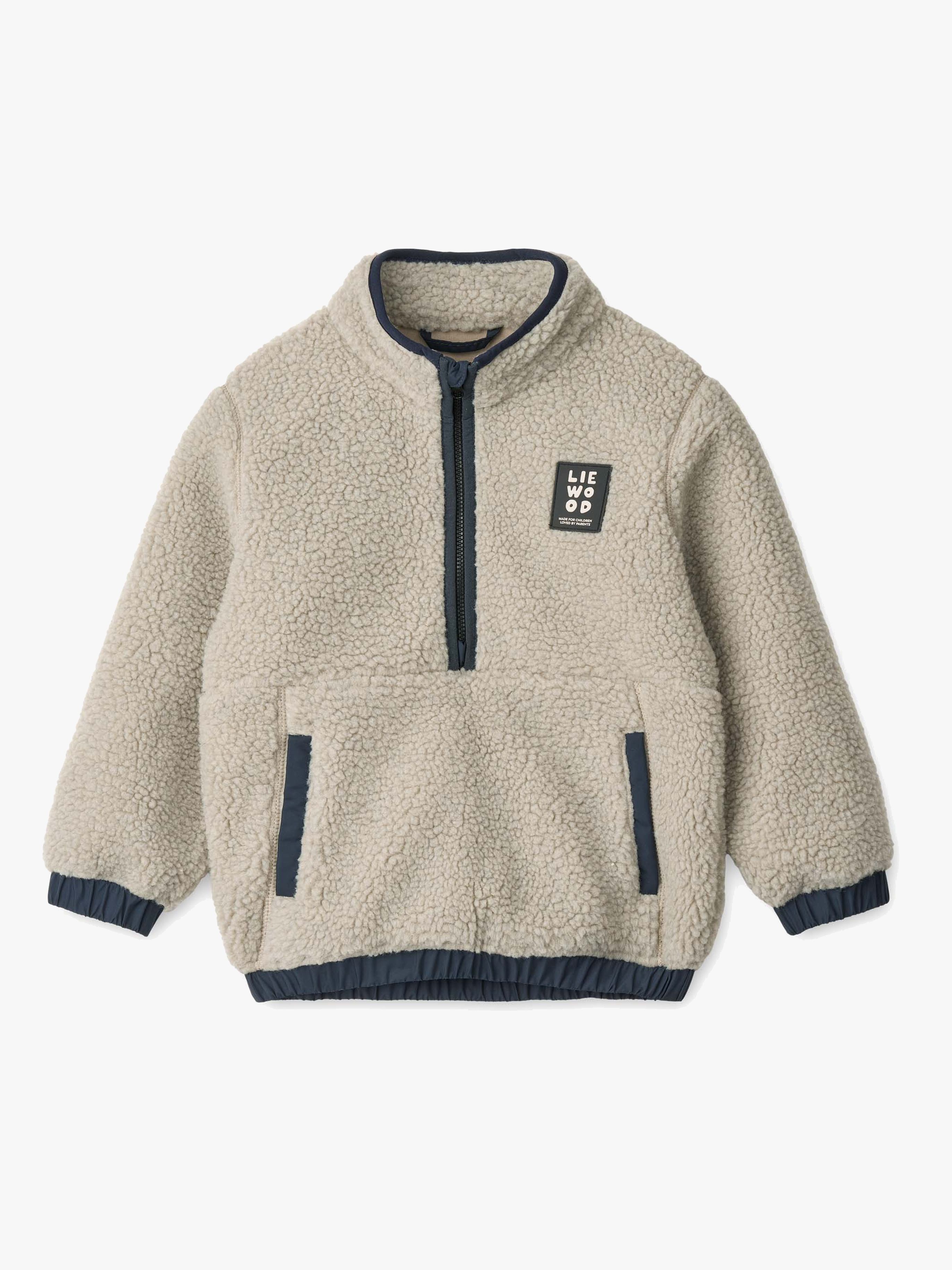 LIEWOOD Balou Teddyfleece-Pulli, Mist, 122