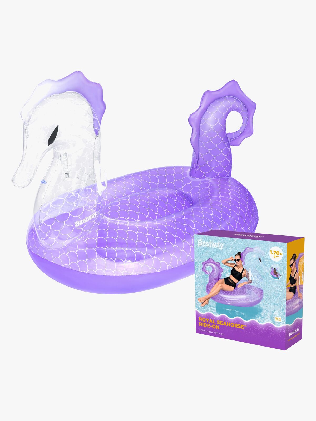 Bestway Badespielzeug Royales Seepferdchen