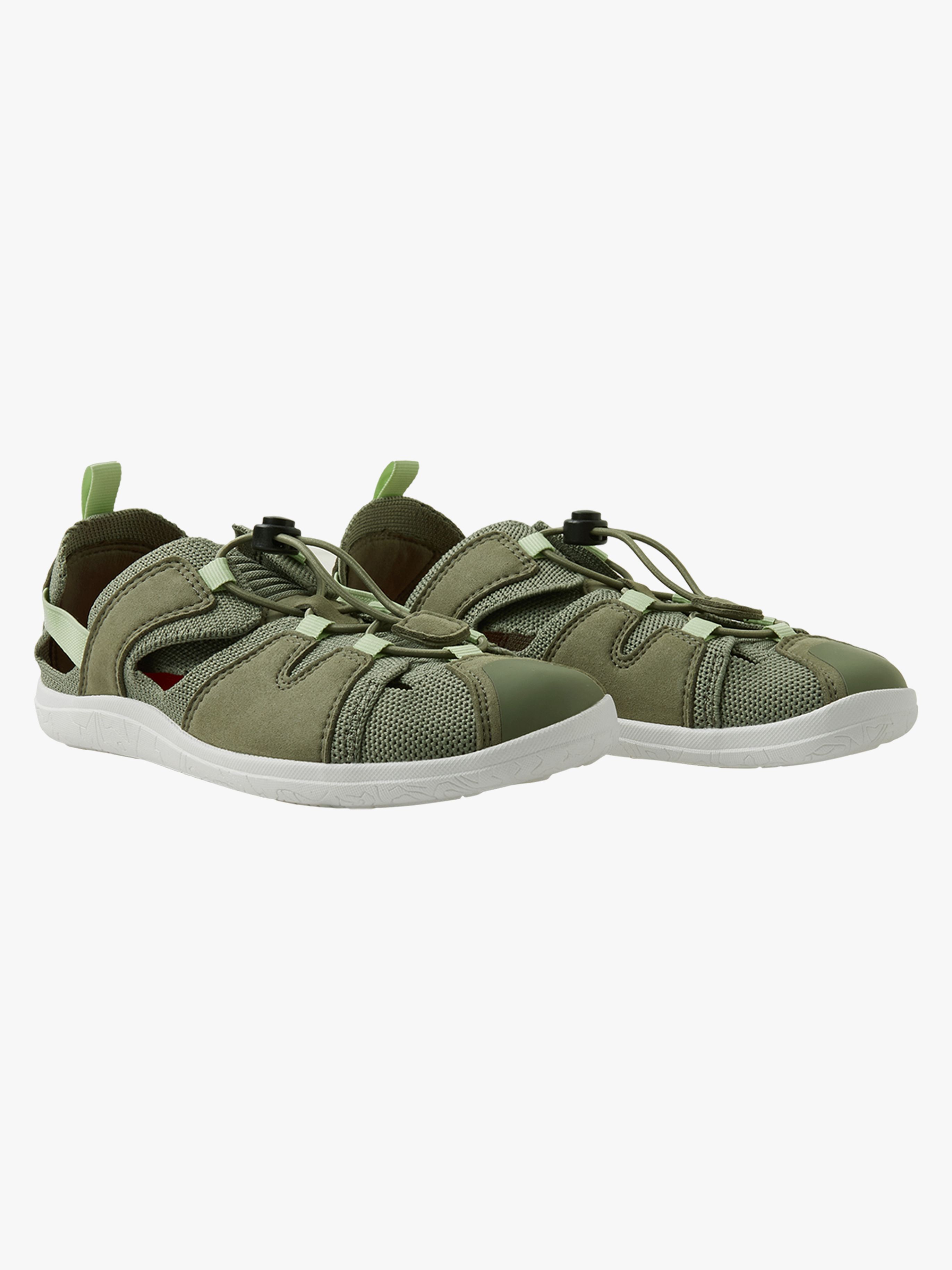 Reima Valoa Barefoot Kinder Sandalen, Greyish Green, 31