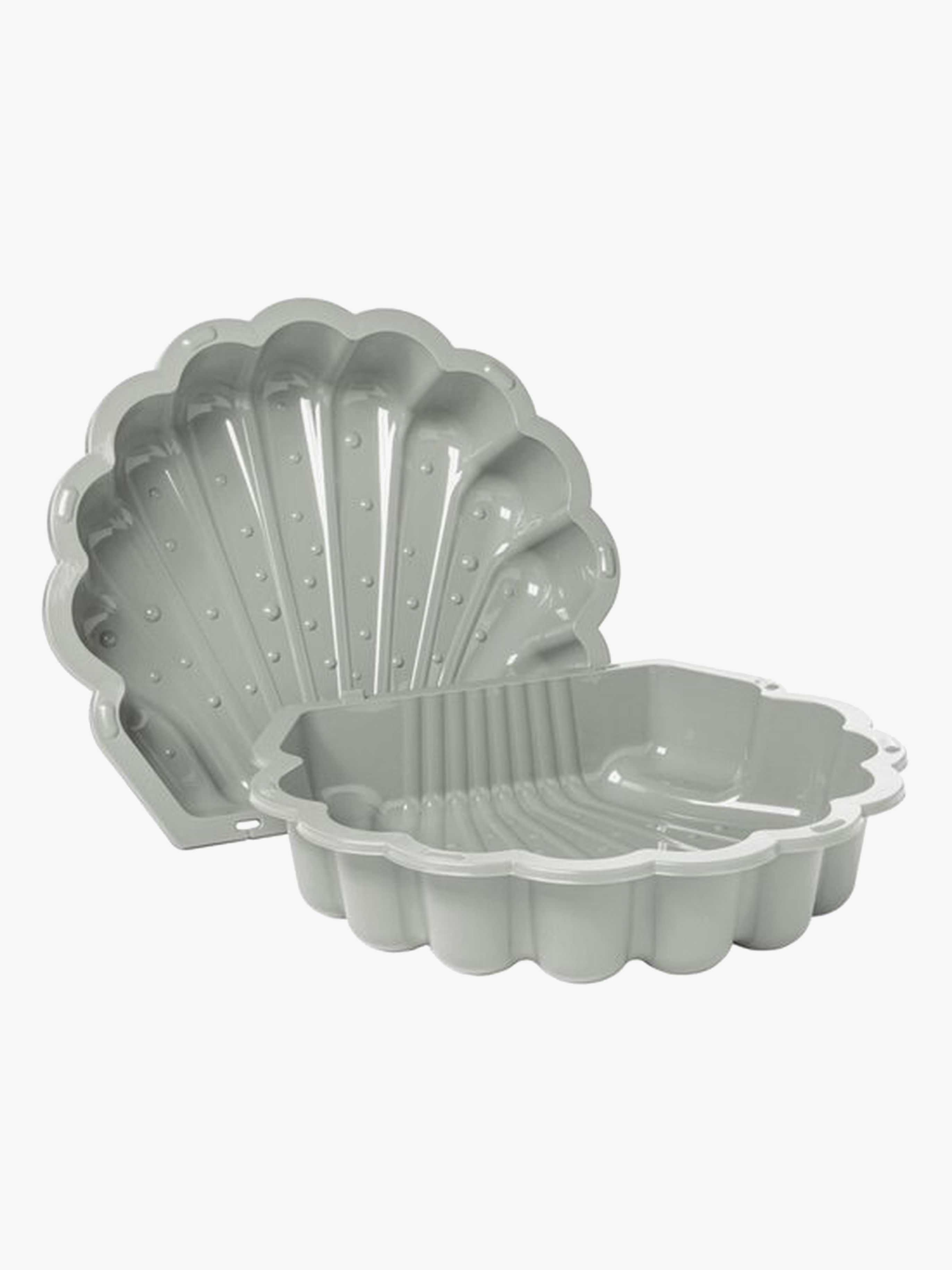 Swing King Muschel Sandkasten, Sandgrey