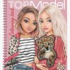 TOP Model LEOHEART Malbuch mit Pailletten