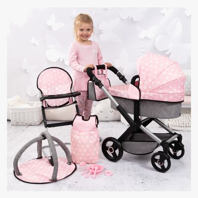 Cochecito Para Muñecas Bayer Design Trendy Morado Y Rosa Par | Envío gratis Cochecito Para Muñecas Bayer Design Trendy Morado Y Rosa Par | Envío gratis