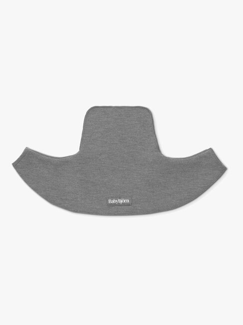 BabyBjörn Lätzchen für Babytrage Jersey, Dunkelgrau