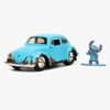 Jada Toys  Disney Lilo & Stitch Auto 1959 VW Bubbla mit Stitch-Figur 1:24