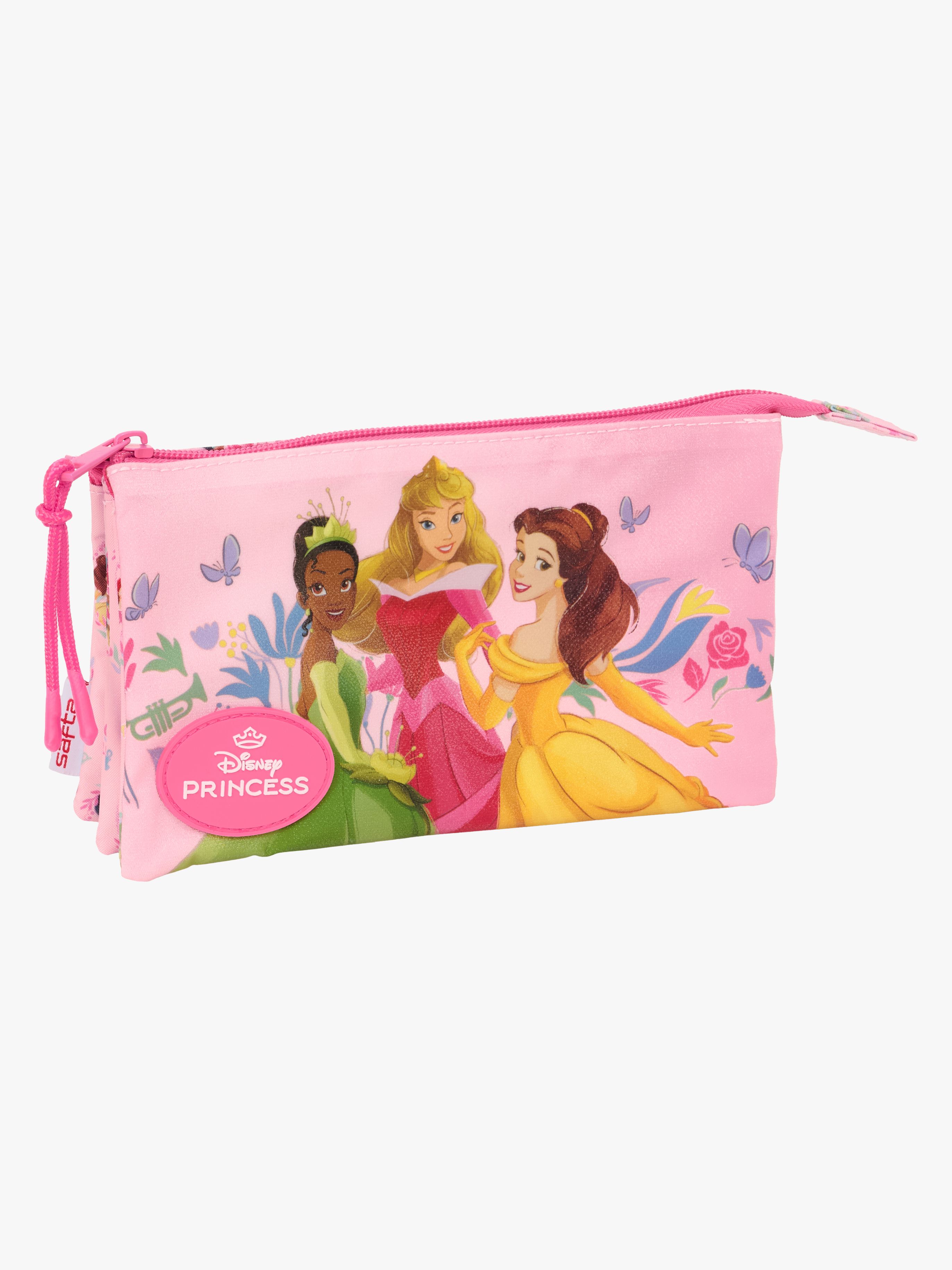 Disney Prinzessinnen Dreifach-Federmäppchen, Rosa