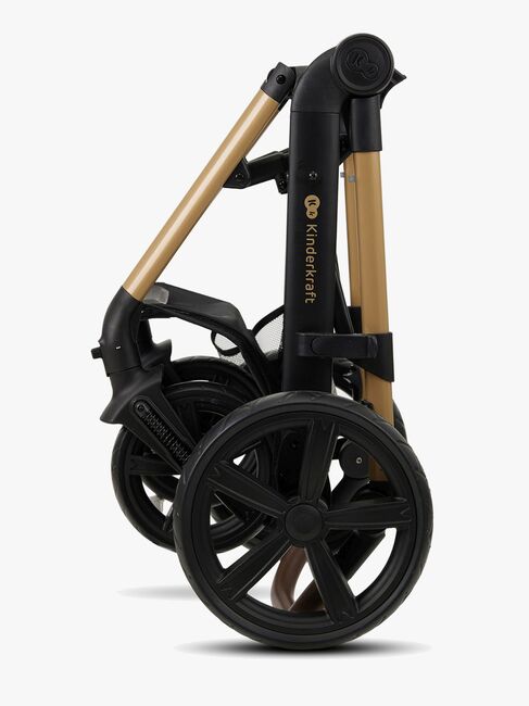 Kinderkraft MOOV 2 3-in-1 Kombikinderwagen, Pure Black
