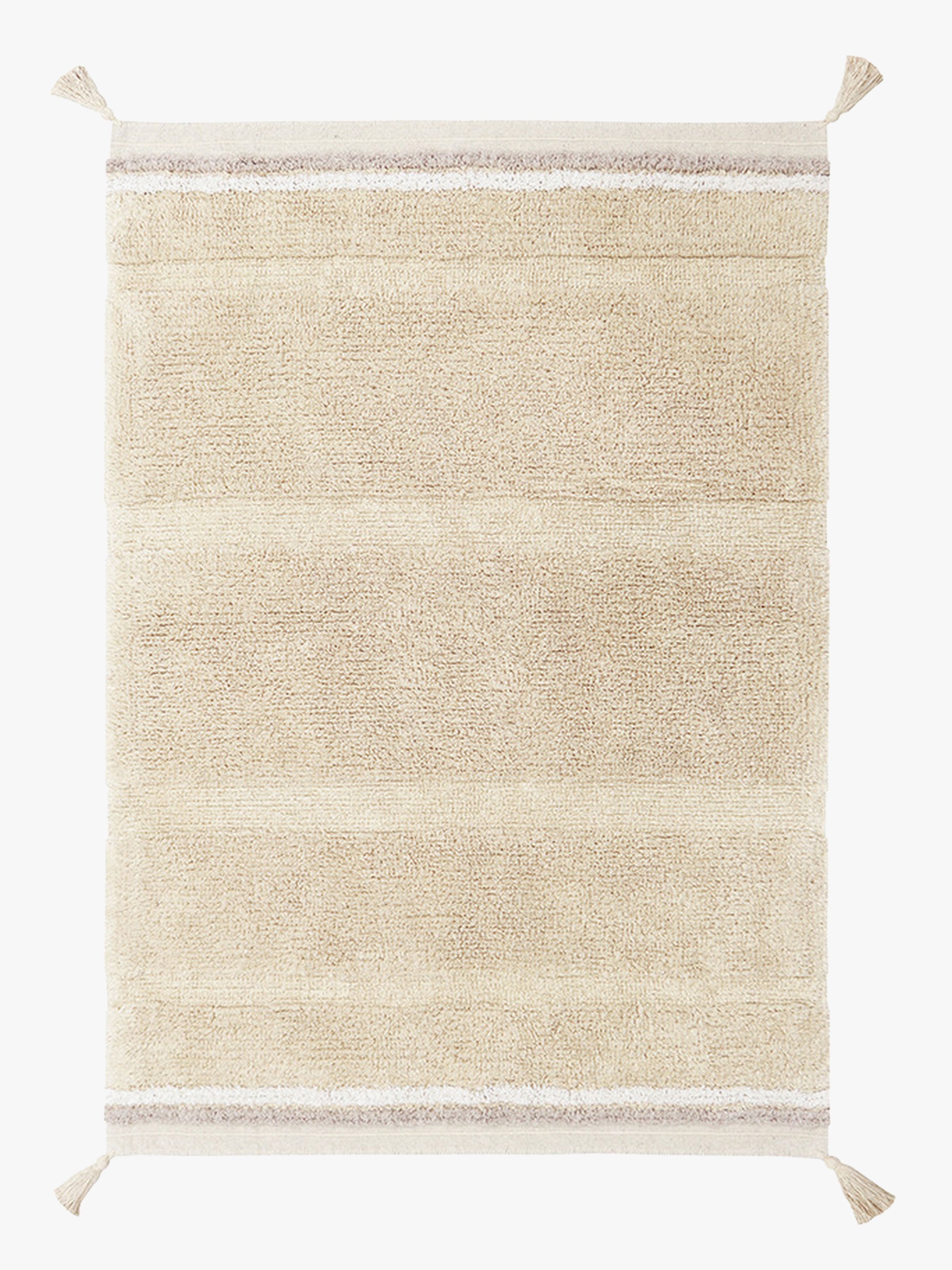 Lorena Canals Waschbarer Teppich 90x130 cm Bloom, Gold